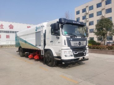 聚尘王牌HNY5180TXSDNG型洗扫车